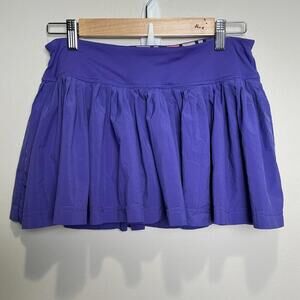 Lululemon Women's Pleat to Street Skirt II Purple Size‎ 6 Skort Tennis
